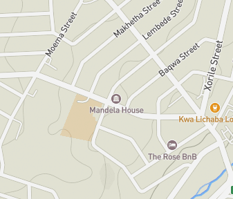 Mapa lokality Mandelov dom