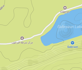 Mapa lokality Oáza Gaberoun