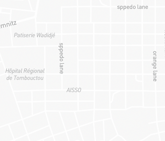 Mapa lokality Timbuktu