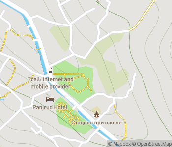 Mapa lokality Rudakiho hrobka