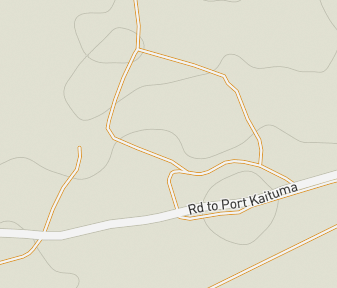 Mapa lokality Jonestown