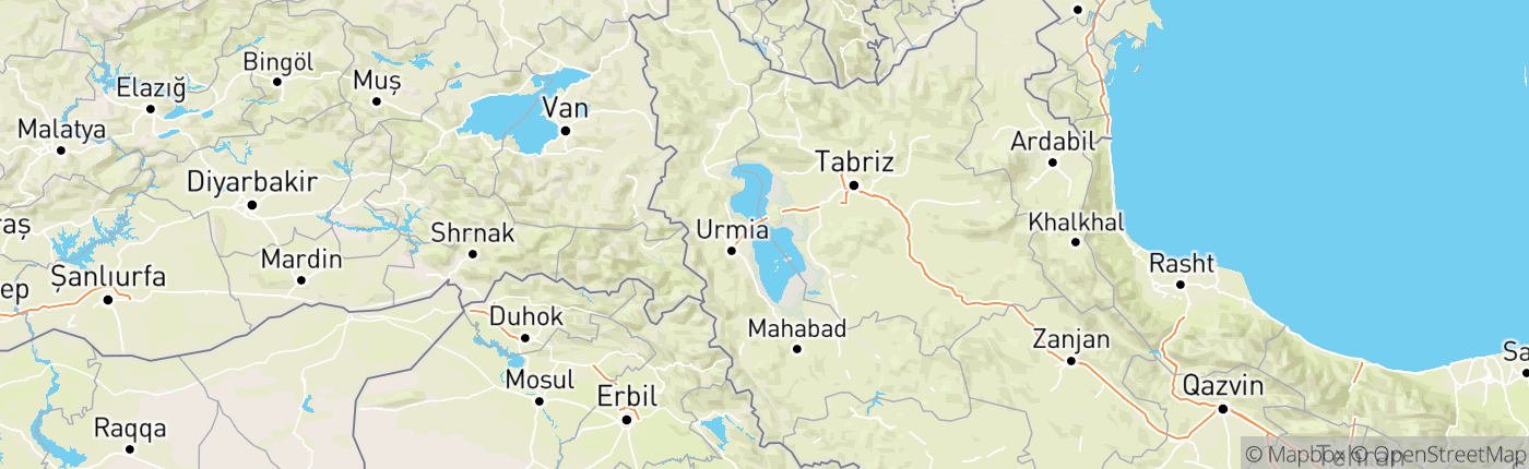 Mapa Irán