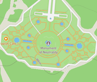 Mapa lokality Oblúk neutrality