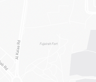 Mapa lokality Pevnosť Fujairah