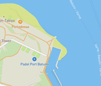 Mapa lokality Ali a Nino