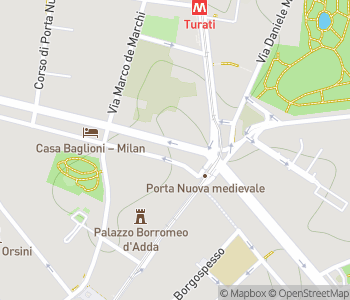 Mapa lokality Leica Boutique Milan