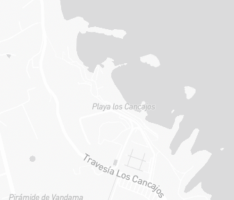 Mapa lokality Čierne pláže La Palmy