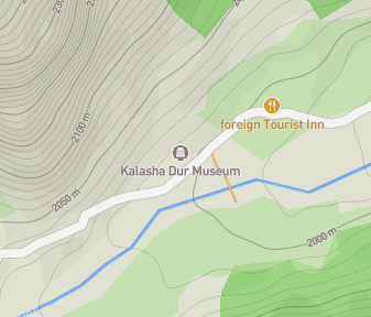 Mapa lokality Múzeum Kalasha Dur
