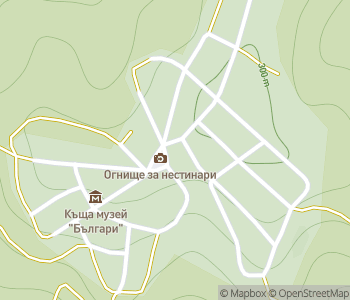 Mapa lokality Ohnivý tanec