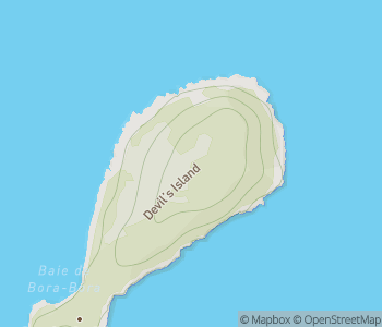 Mapa lokality Diablov ostrov