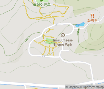 Mapa lokality Tematický park syrov Imsil