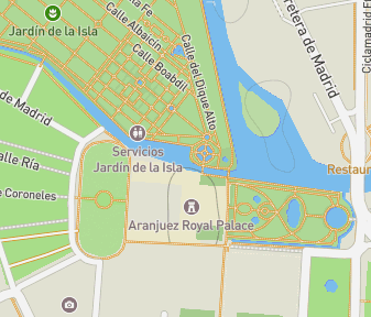 Mapa lokality Vodopád Castañuelas