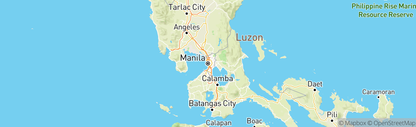 Mapa Filipíny