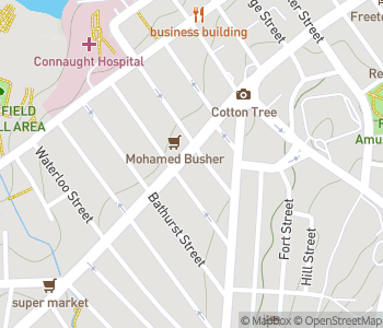 Mapa lokality Kostol Saint John Maroon
