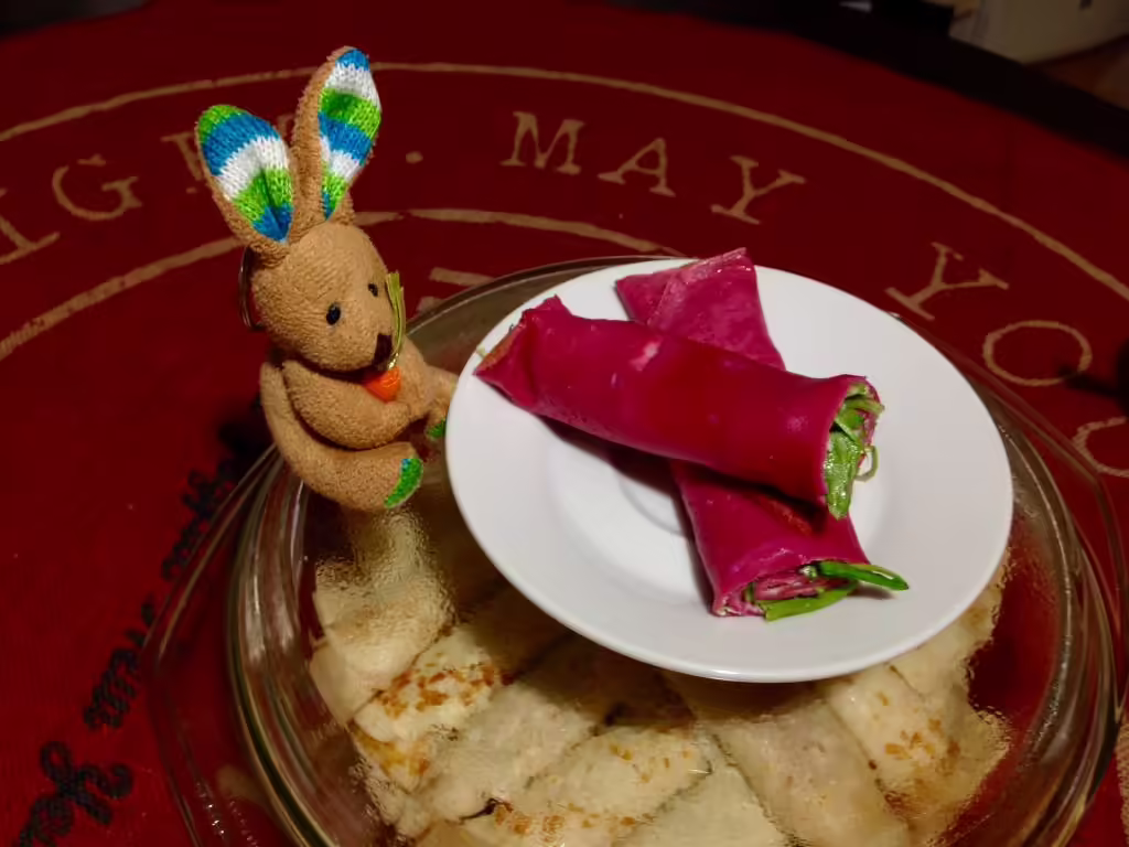 Ružové palacinky