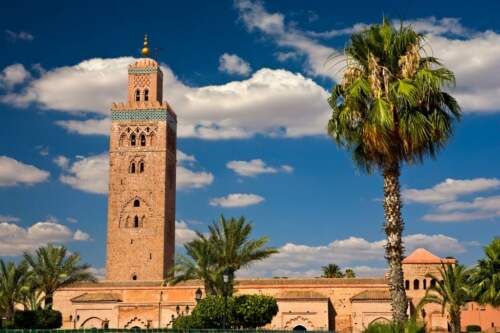 Marrakech hlavné mesto Maroko