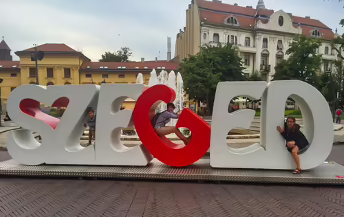 Nápis Szeged