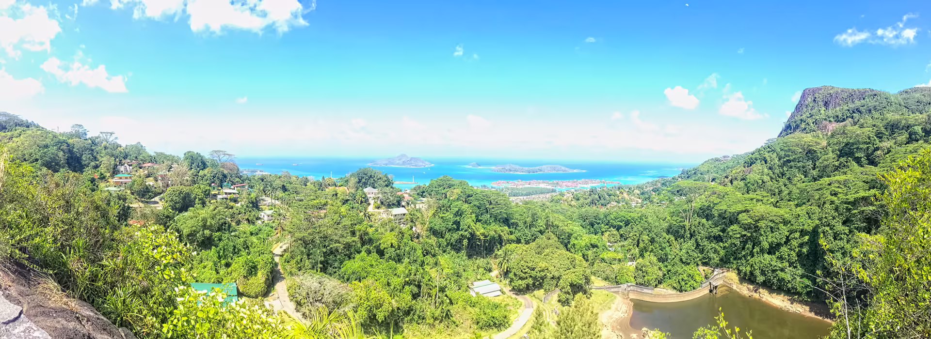 Vyhliadka na Seychelly