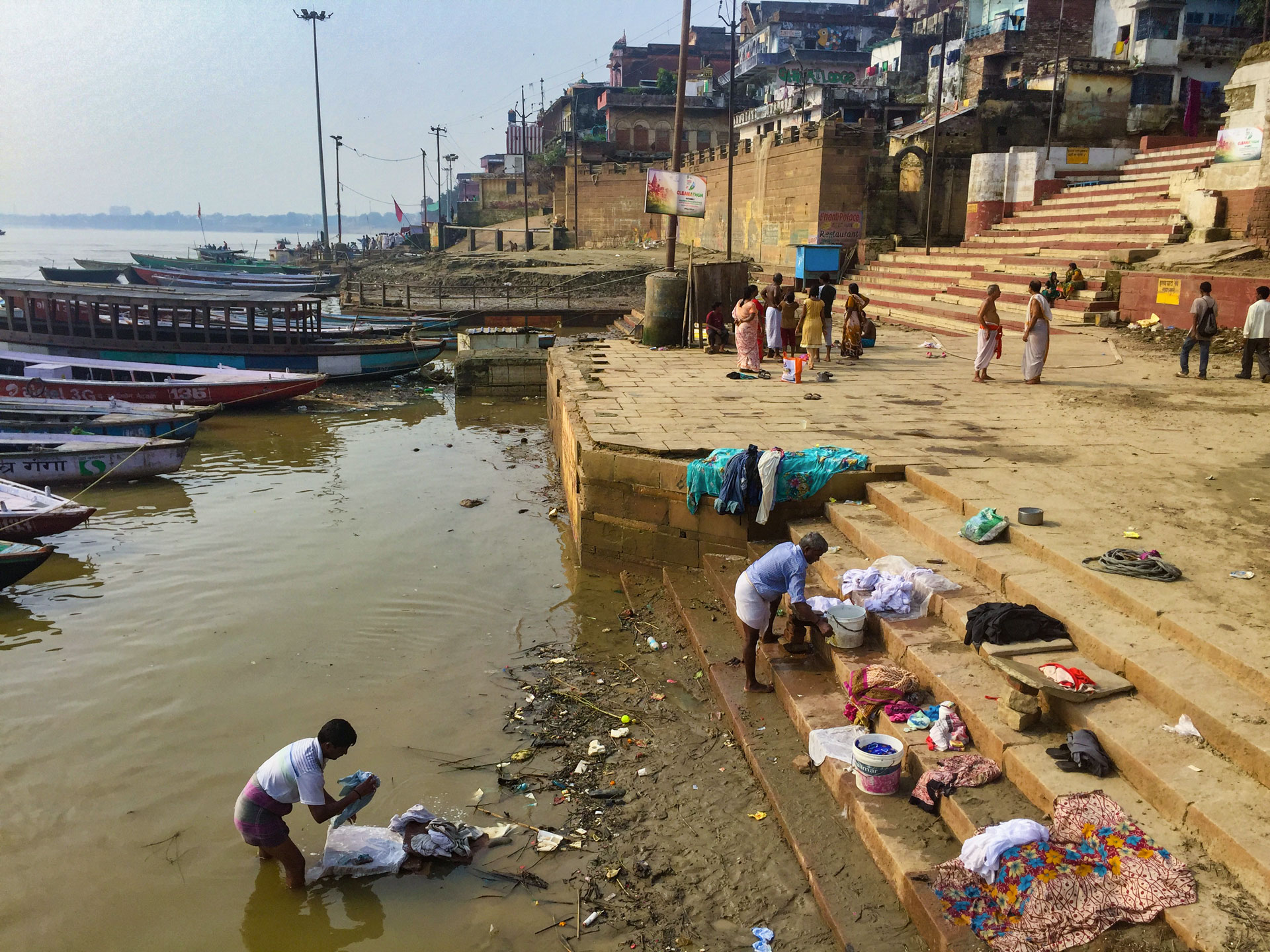 Pranie v Gange