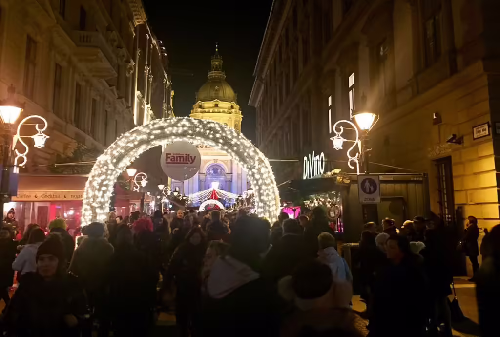 Budapešť vianočné trhy