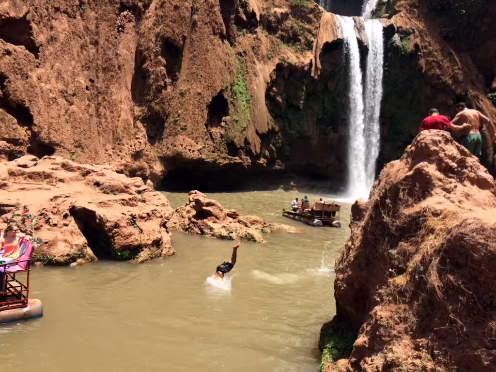 Vodopády Ouzoud, Morocco