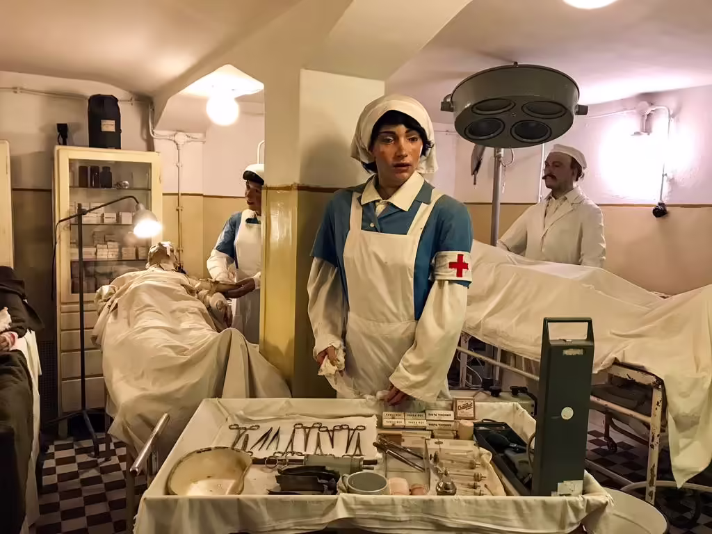 Hospital in the rock, Budapest