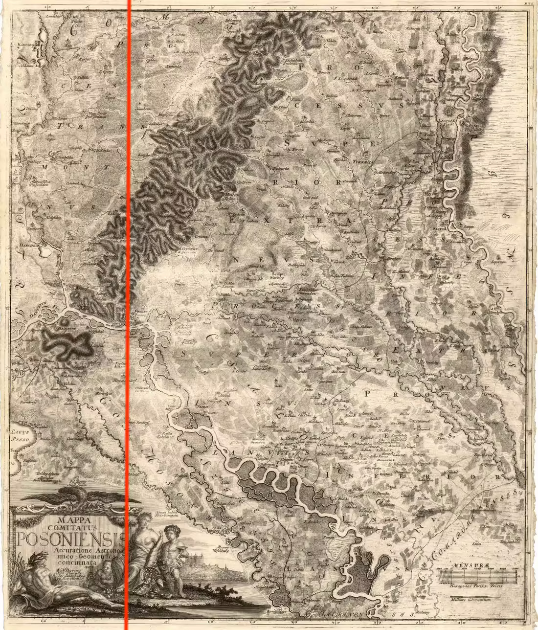 Mappa Comitatus Posoniensis