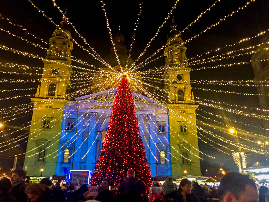 Vianočné trhy v Budapešti