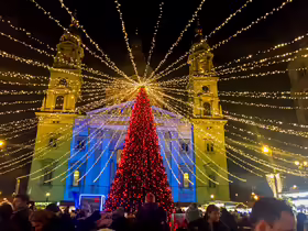 Vianočné trhy v Budapešti