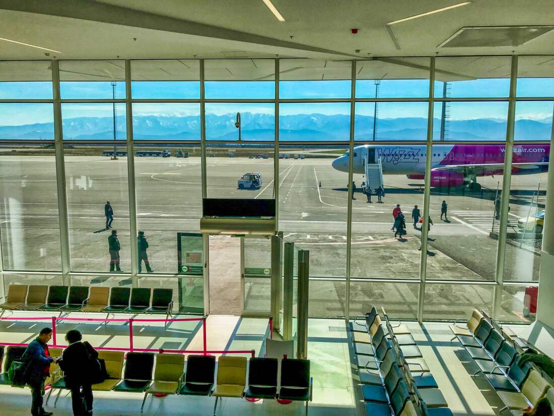 WizzAir, Kutaisi - Viedeň