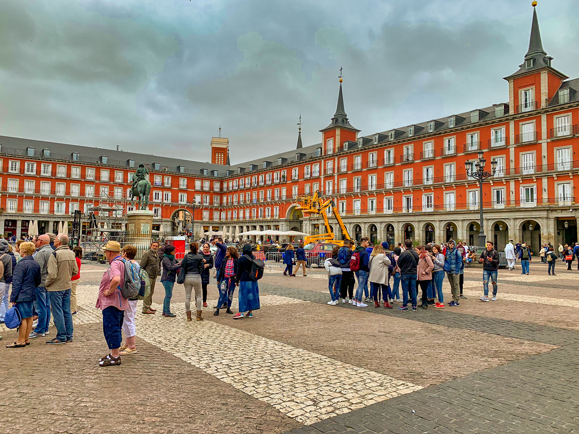 Plaza Mayor, Madrid, Španielsko