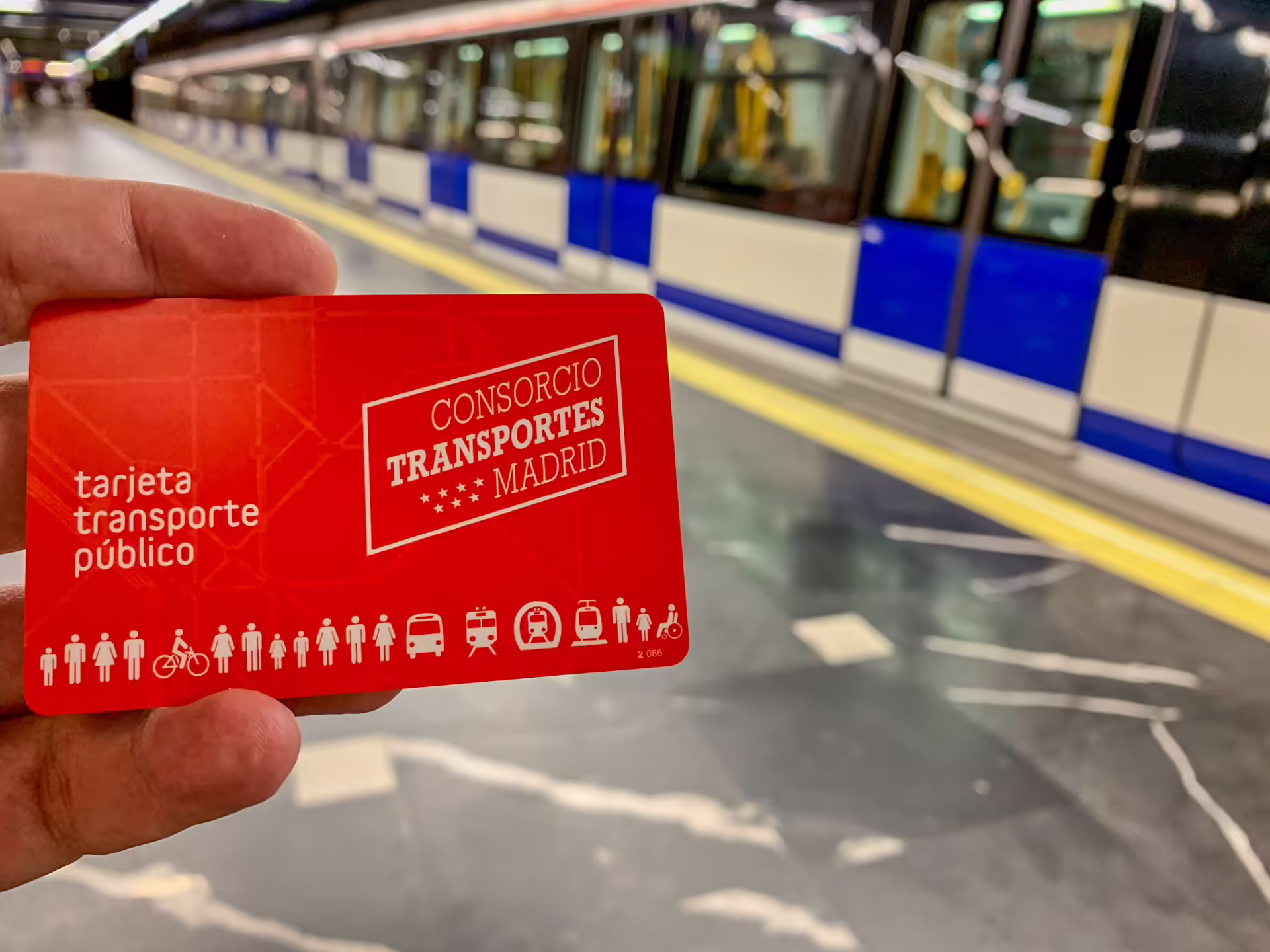 Public Transport Card Madrid