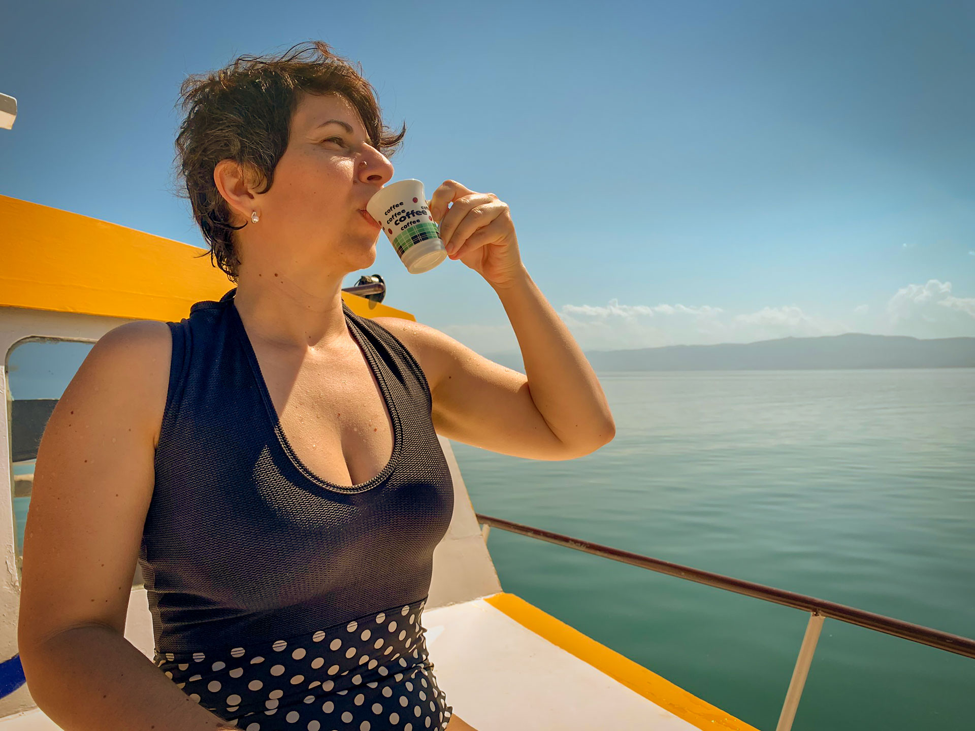 Boat Trip on Ohrid lake