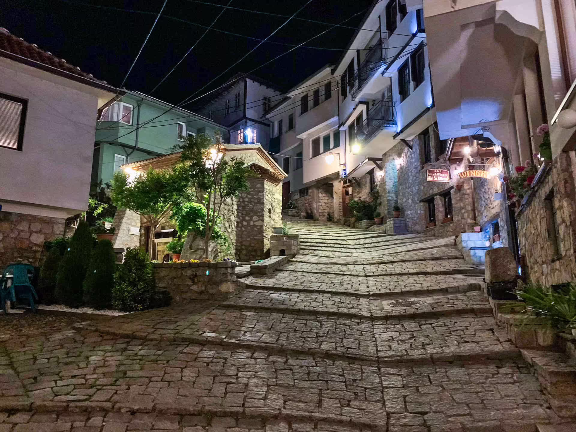 Night in Ochrid