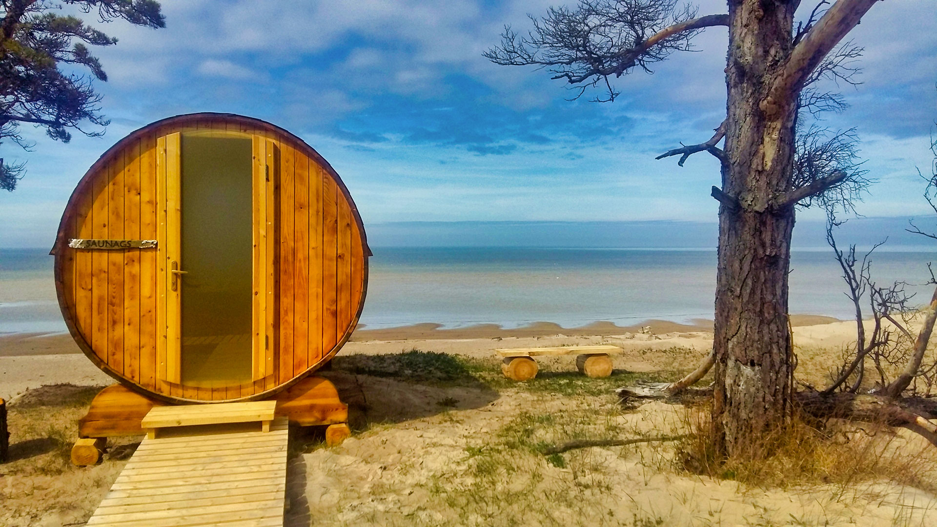 Ubytovanie, mys Kolka