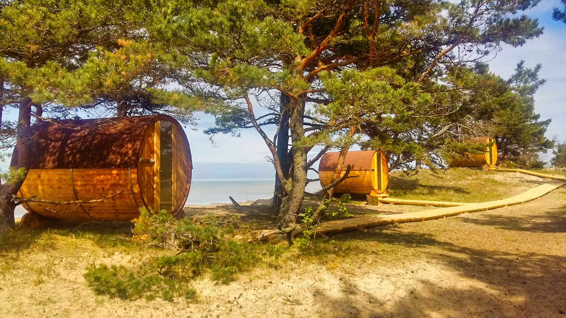 Ubytovanie, mys Kolka
