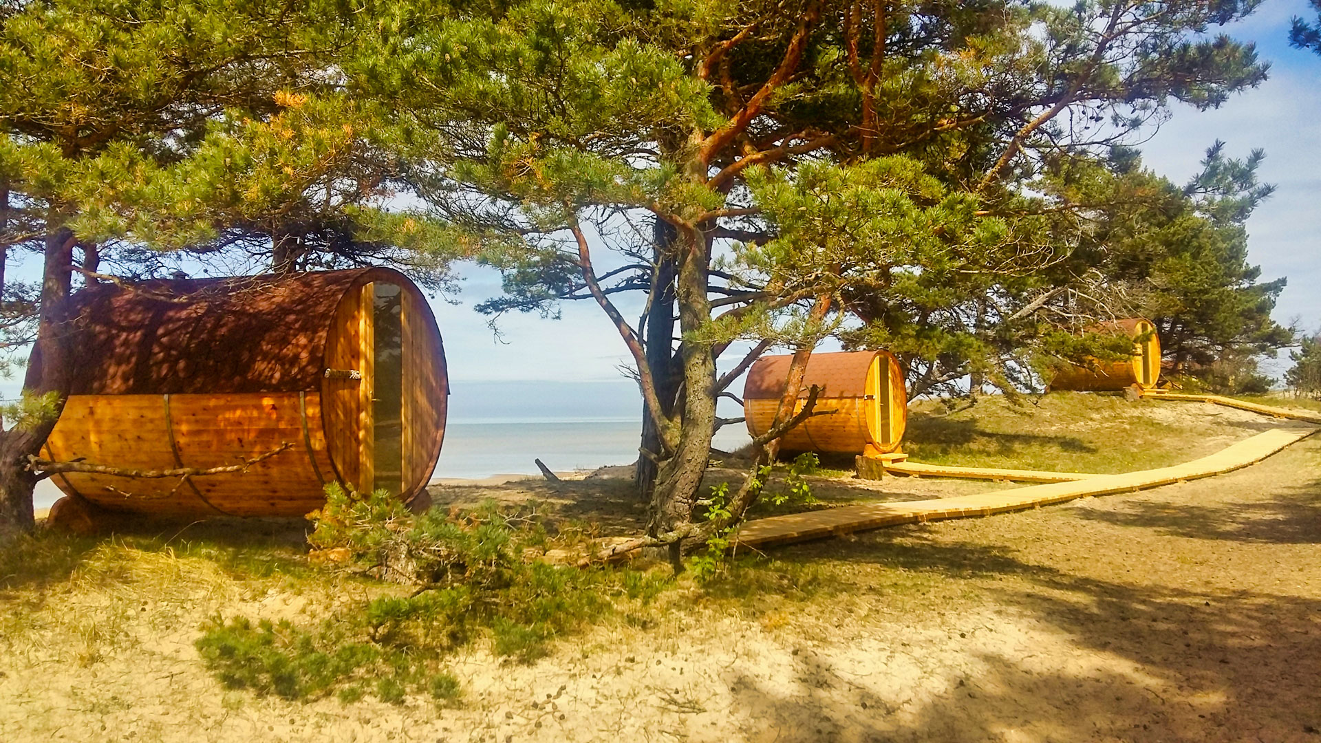 Ubytovanie, mys Kolka