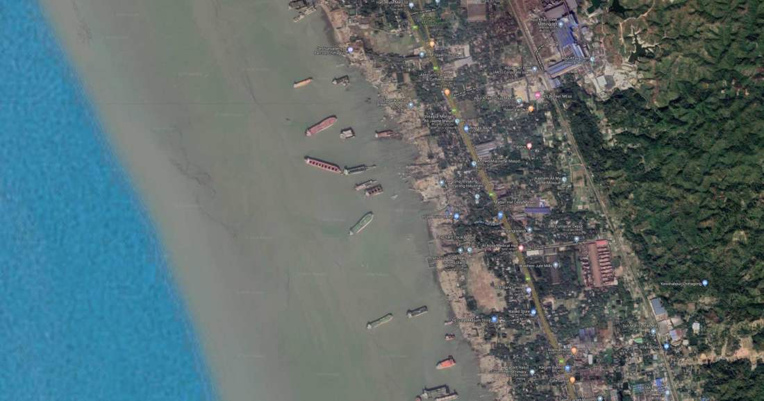 Prístav v Bangladéši