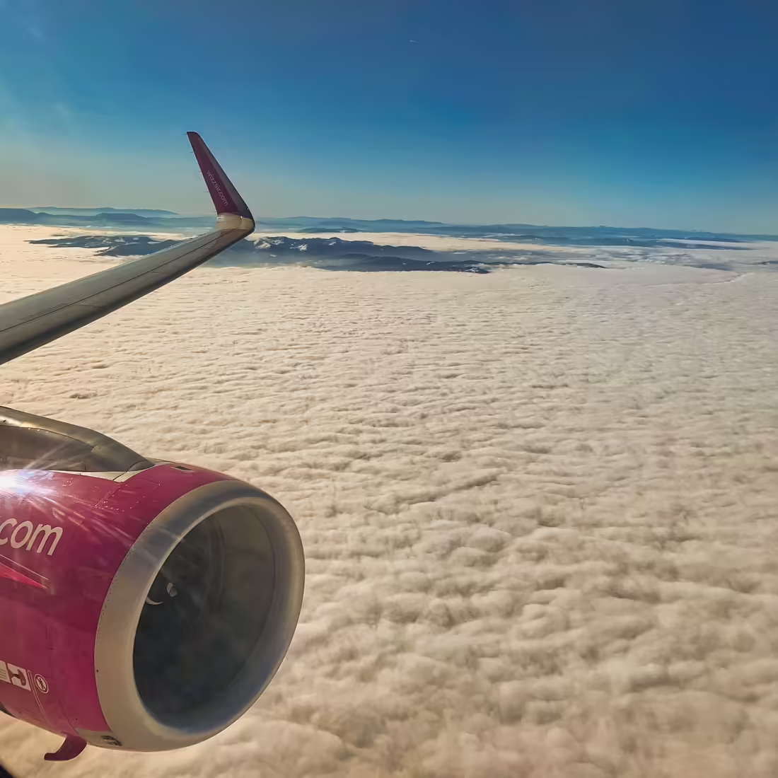 Výhľad z lietadla