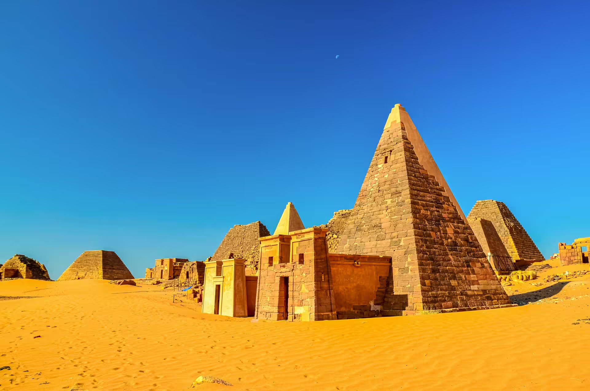 Pyramídy v Sudáne
