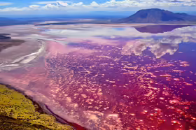 Natron lake, Tanzania