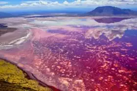 Natron lake, Tanzania