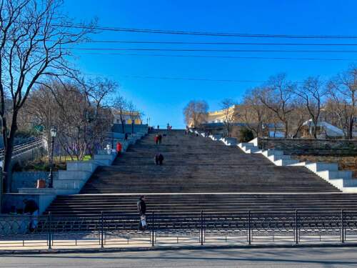 Potemkin stairs