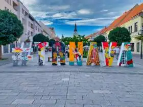 námestie v Trnave