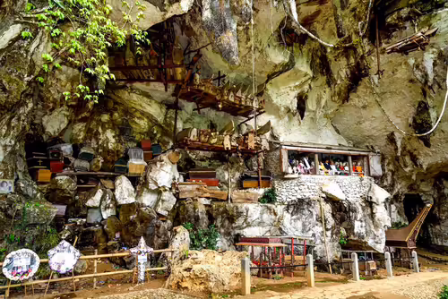 Pohrebné ceremónie v Tana Toraja