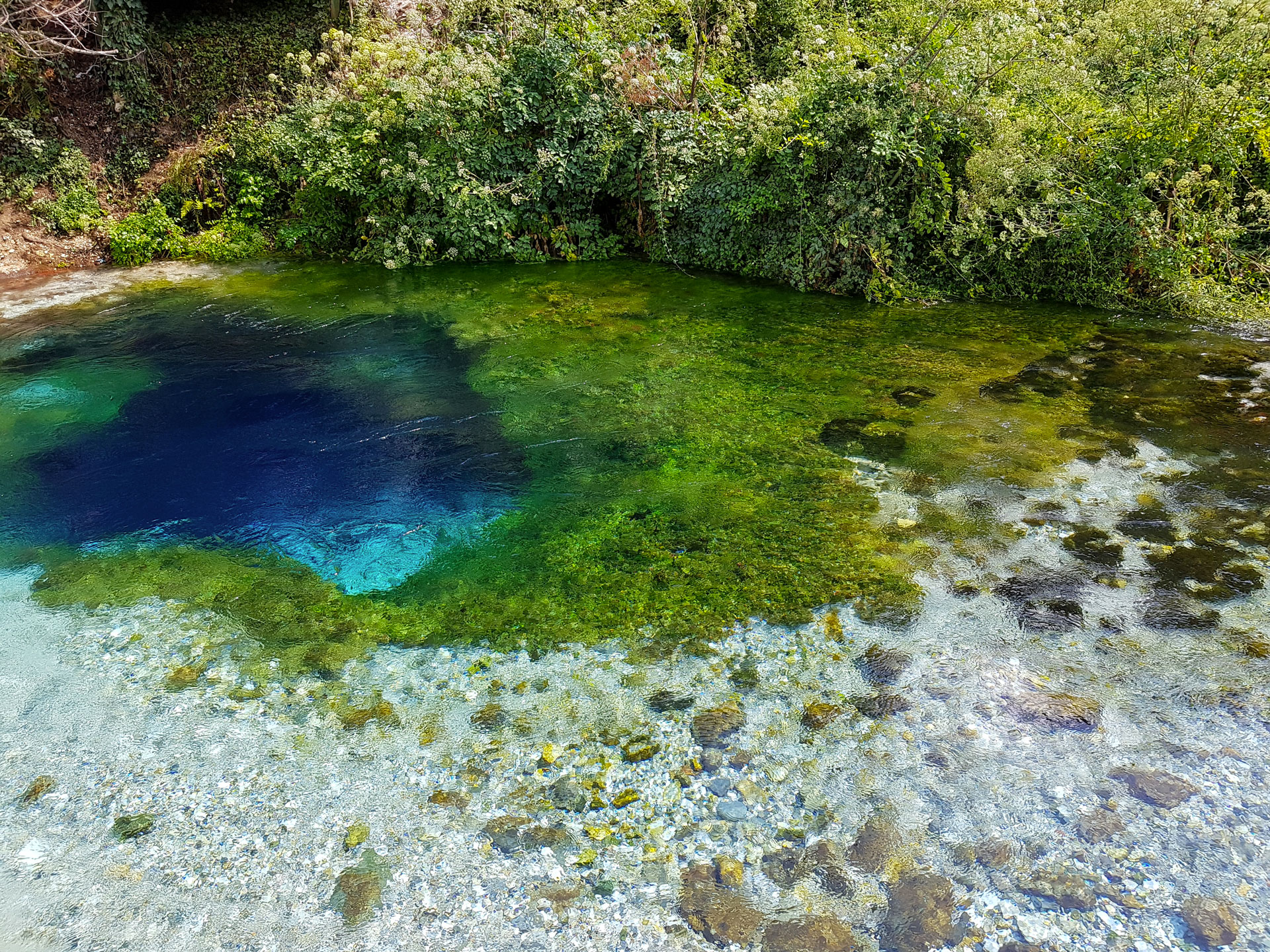 Modré oko, Albánsko