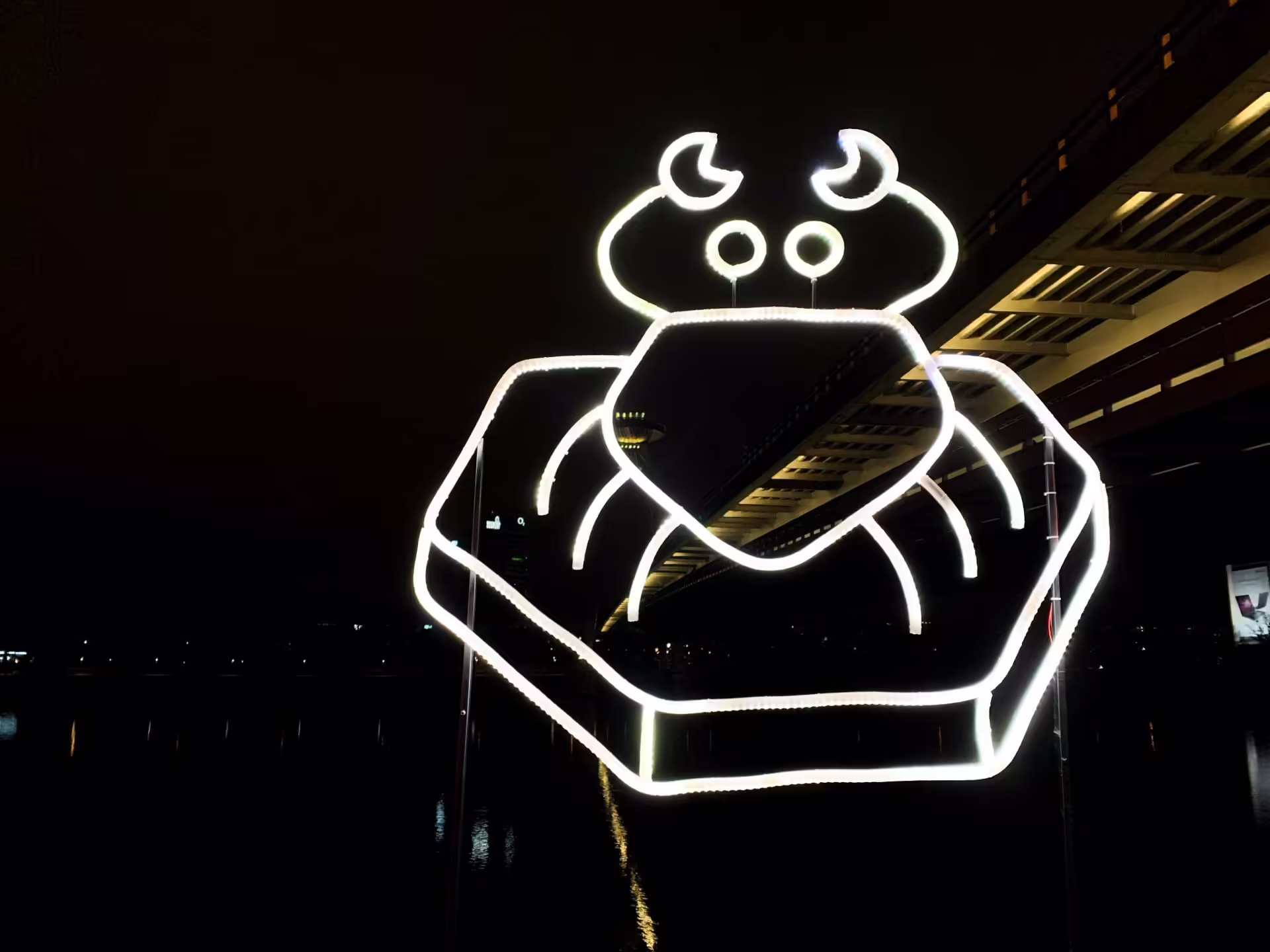 Biela noc, nábrežie Dunaja