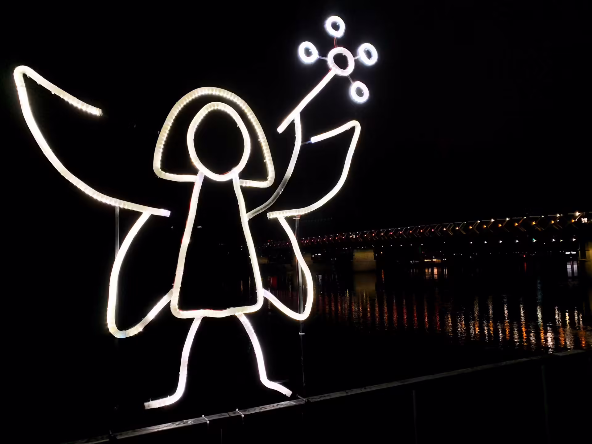 Biela noc, nábrežie Dunaja