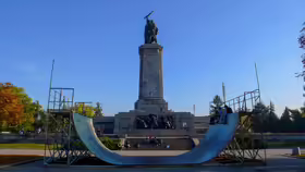 Pamätník, park, Sofia