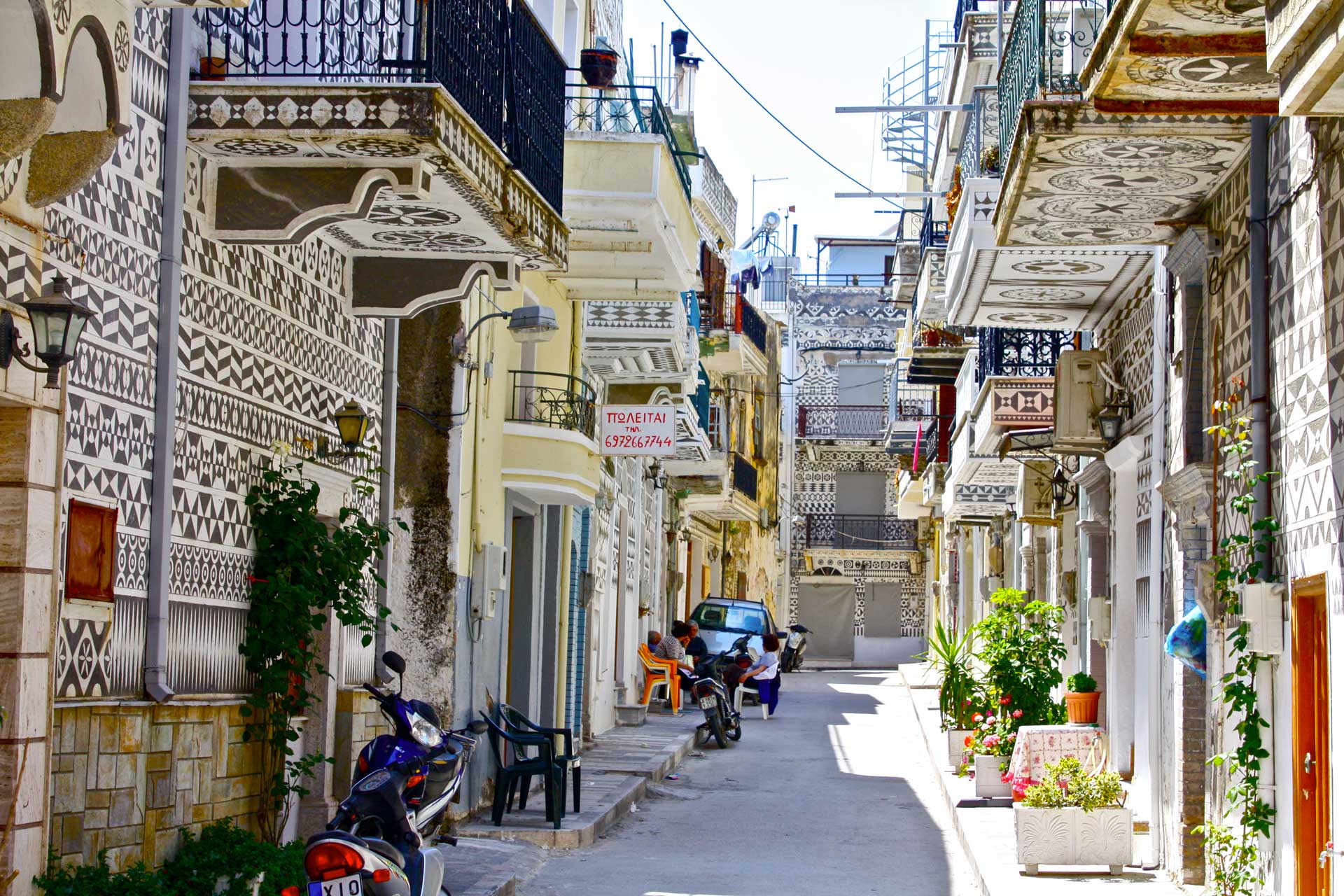 Pyrgi, Chios, Greece